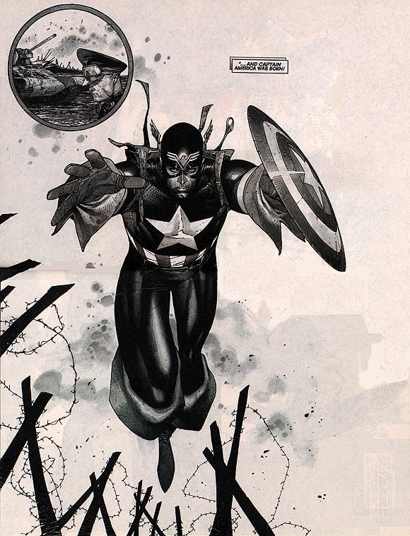 Page from Captain America
