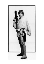 Black and White Luke Skywalker