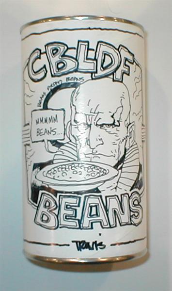 CBLDF Beans Can