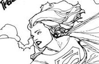 Supergirl sketch 002